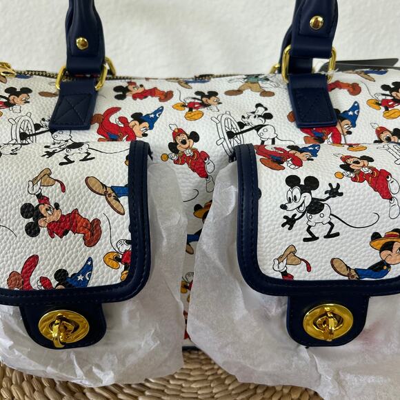 Mickey Mouse Through the Years Handbag New With Tag Authentic WDW Parks - Picture 3 of 16